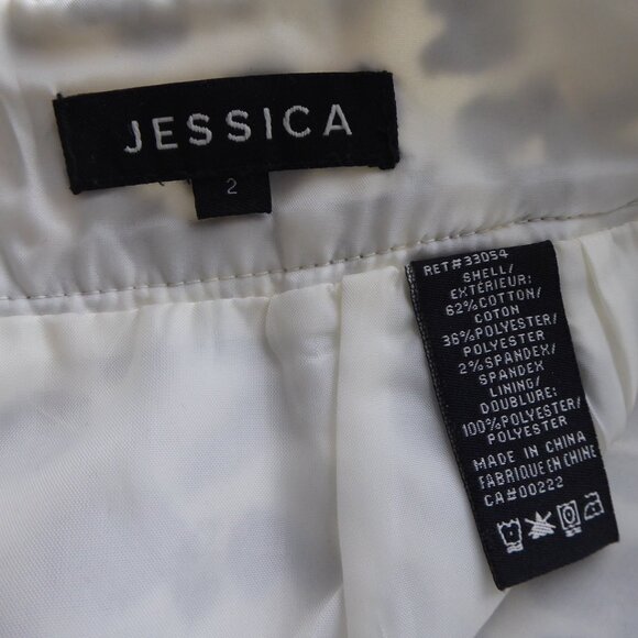 JESSICA Animal Print Skirt - Picture 7 of 8